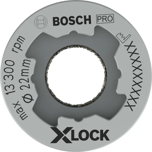 Алмазна коронка Bosch X-Lock PRO Ceramic dry 22x35 мм (2608599030)