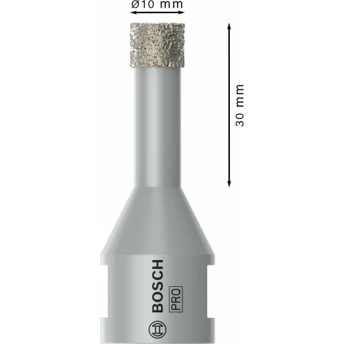 Алмазна коронка Bosch PRO Ceramic dry  M14 10x30 мм (2608599041)