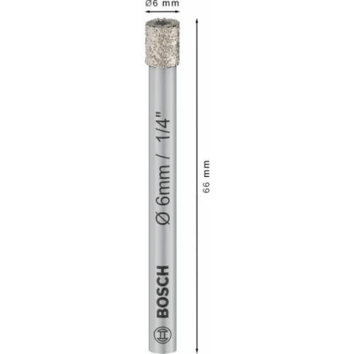 Алмазна коронка Bosch PRO Ceramic dry 6x66 мм (2608599049)