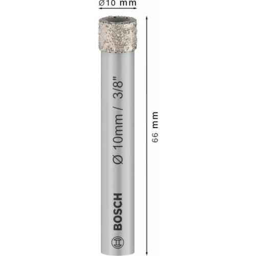 Алмазна коронка Bosch PRO Ceramic dry 10x66 мм (2608599051)