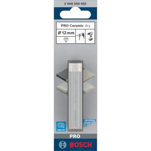 Алмазна коронка Bosch PRO Ceramic dry 12x66 мм (2608599052)