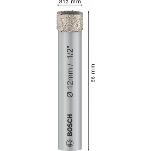 Алмазна коронка Bosch PRO Ceramic dry 12x66 мм (2608599052)