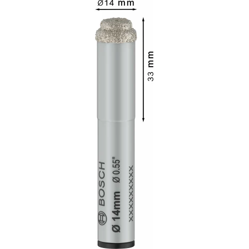 Алмазна коронка Bosch PRO Ceramic dry 14x33 мм (2608599058)