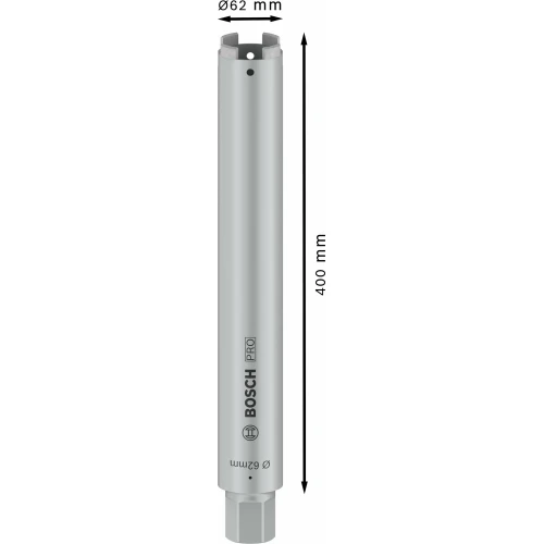 Алмазна коронка Bosch PRO Core Cutter dry 1 1/4 UNC 62x400 мм (2608601405)