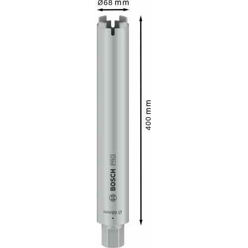 Алмазна коронка Bosch PRO Core Cutter dry 1 1/4 UNC 68x400 мм (2608601406)