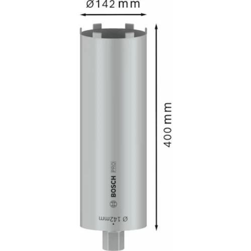 Алмазна коронка Bosch PRO Core Cutter dry 1 1/4 UNC 142x400 мм (2608601412)