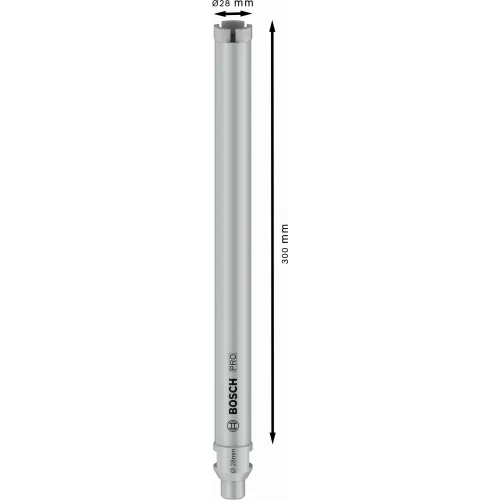 Алмазна коронка Bosch PRO Core Cutter wet G 1/2" 28x300 мм (2608601733)