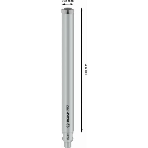 Алмазна коронка Bosch PRO Core Cutter wet G 1/2" 32x300 мм (2608601734)