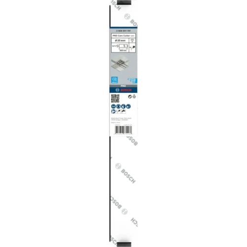 Алмазна коронка Bosch PRO Core Cutter wet G 1/2" 25x300 мм (2608601797)