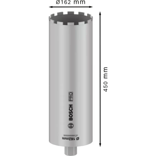 Коронка алмазна Bosch PRO Core Cutter wet 1 1/4 UNC 162x450 мм (2608601799)