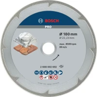 Диск алмазний по мармуру Bosch PRO Marble 180x22.23 мм (2608602692)
