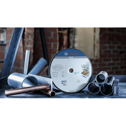 Круг універсальний відрізний Bosch PRO Multi Material Cutting Disc 230x22.23x1.9 мм (2608602767)