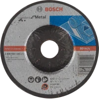 Обдирной круг выпуклой формы Standard for Metal Bosch (2608603182)
