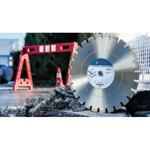 Диск алмазний сегментний Bosch PRO Asphalt 400x25.4 мм (2608603642)