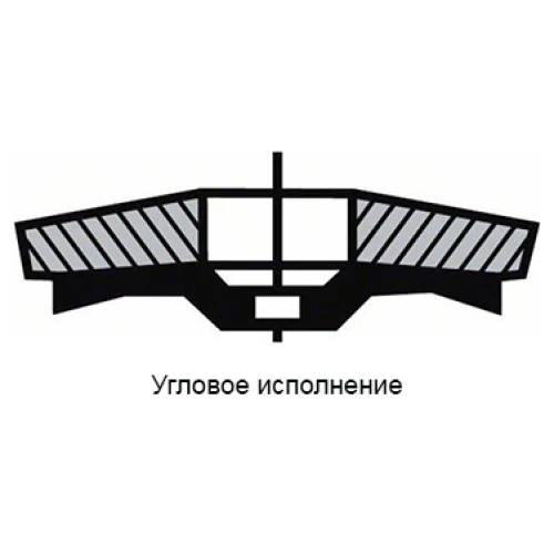 Круг пелюстковий шліфувальний по металу Bosch Standard for Metal X431 P40x125 мм (2608603656)