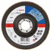 Пелюстковий шліфувальний диск Bosch PRO X431 Standard for Metal (125 мм / P120) (2608603659)