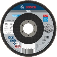 Круг пелюстковий шліфувальний по металу Bosch PRO Metal X551 P80x125 мм (2608606924)