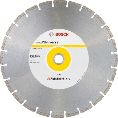 Алмазный отрезной круг Bosch ECO for Universal 350-25 (2608615035)