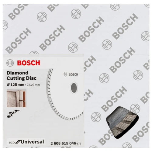 Диск алмазный Bosch ECO for Universal Turbo 125x22.23x7 мм (10 шт.) (2608615046)