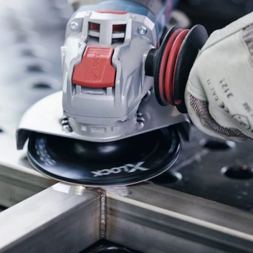 Круг шлифовальный фибровый Bosch X-LOCK R444 Expert for Metal (125 мм / G80) (2608619174)