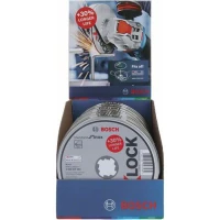 Круг відрізний по металу Bosch 125x22.23x1.6 мм X-LOCK Standard for Inox (10 шт.) (2608619364)