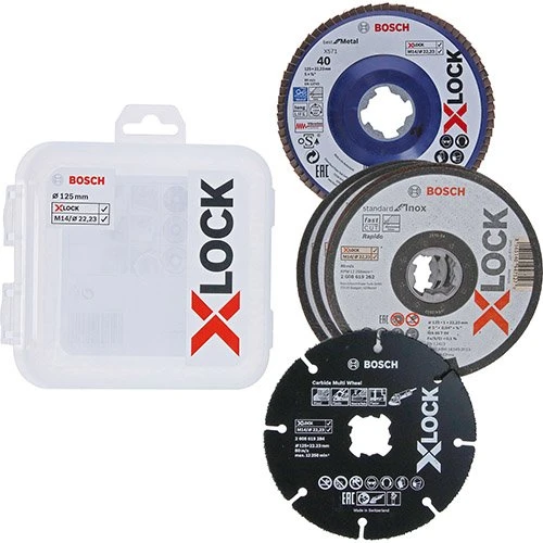 Набор отрезных и лепестковых кругов Bosch PRO Cutting and Grinding Set (5 шт.) (2608619374)