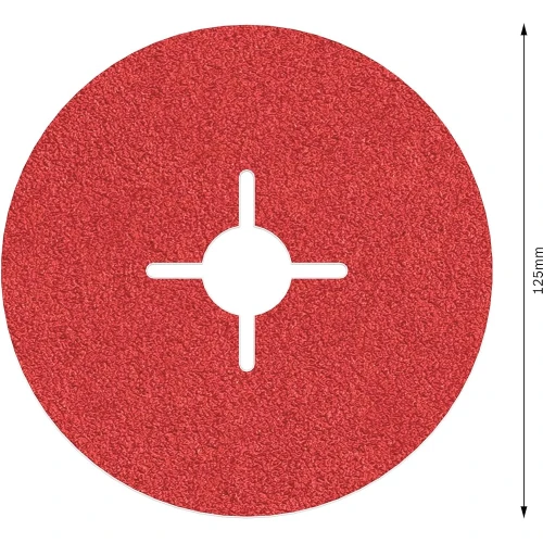 Круг шлифовальный фибровый Bosch R780 Best for Metal G60 22.23x125 мм (2608621612)