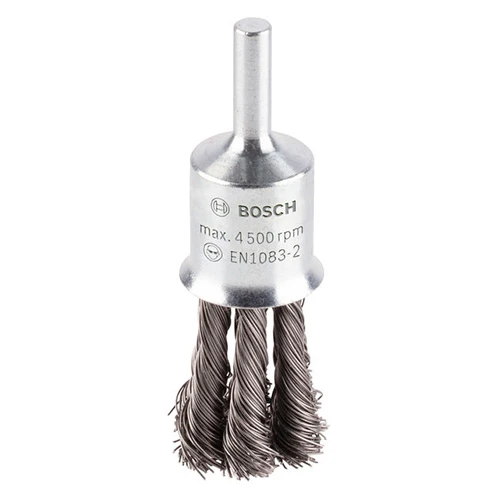 Щетка торцевая проволочная с прямым хвостовиком Bosch PRO Metal heavy (20 мм / 0.35 мм) (2608622116)