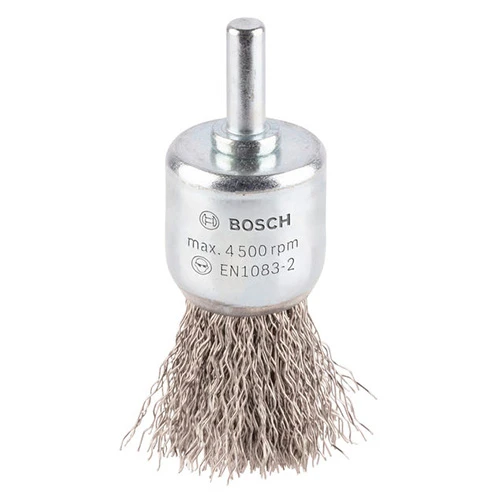 Щітка торцева дротяна з прямим хвостовиком Bosch PRO Stainless Steel clean (25 мм / 0.3 мм) (2608622127)