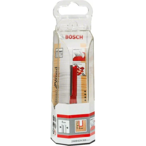 Фреза пазова пряма по дереву Bosch Expert for Wood (8.0x70 мм) (2608629359)