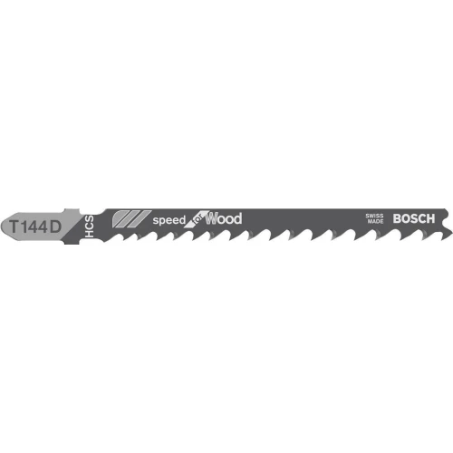 Полотно пильное по дереву Bosch Speed for Wood T 144 D 4.0x5.2x100 мм (5 шт.) (2608630040)