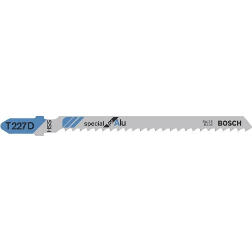 Полотно пильное по металлу Bosch Special for Alu T 227 D 3x100 мм (5 шт.) (2608631030)