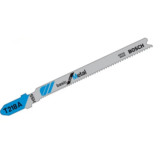 Полотно пильное по металлу Bosch Basic for Metal T 218 A 1.1-1.5x100 мм (5 шт.) (2608631032)