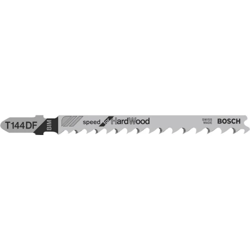 Полотно пильное по дереву Bosch PRO Hardwood Fast BIM T 144 DF 4.0x5.2x100 мм (5 шт.) (2608634567)