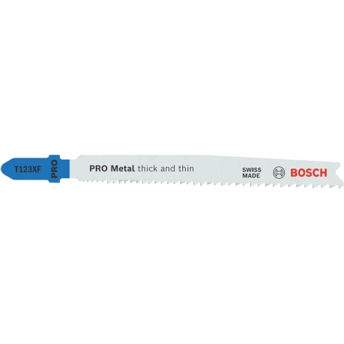 Полотно пильное по металлу Bosch PRO Metal Thick and Thin T 123 XF 1.2x2.6x100 мм (25 шт.) (2608638474)
