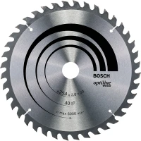 Диск пильный по дереву Bosch Optiline Wood 254x30x40Т (2608640443)