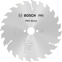 Циркулярний пиляльний диск Bosch PRO Wood, 160 x 2,6 x 20 мм, T24 (2608640596)