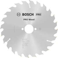 Циркулярний пиляльний диск Bosch PRO Wood, 190 x 2,6 x 30 мм, T24 (2608640615)