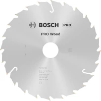 Циркулярный пильный диск Bosch PRO Wood, 190 x 2,4 x 30 мм, T24 (2608640801)