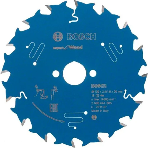 Диск пильный по дереву Bosch 130x20x16Т Expert for Wood (2608644005)