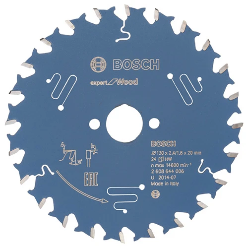 Диск пиляльний по дереву Bosch 130x20x24Т Expert for Wood (2608644006)