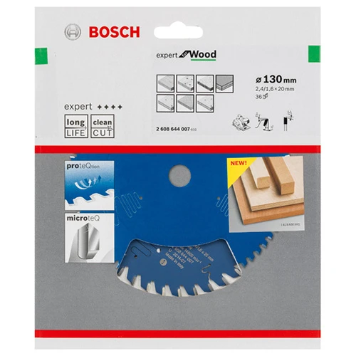 Диск пиляльний по дереву Bosch 130x20x36Т Expert for Wood (2608644007)