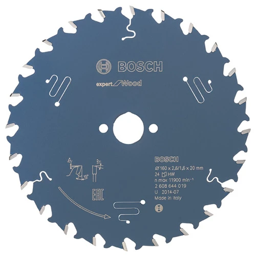Диск пиляльний по дереву Bosch 160x20x24Т Expert for Wood (2608644019)