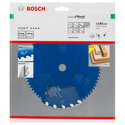 Диск пильный по дереву Bosch 165x30x24Т Expert for Wood (2608644025)