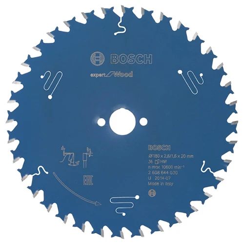 Диск пиляльний по дереву Bosch 180x20x36Т Expert for Wood (2608644030)