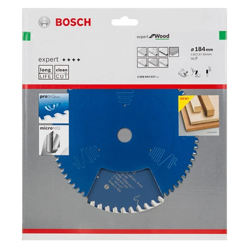 Диск пильный по дереву Bosch 184x16x56Т Expert for Wood (2608644037)