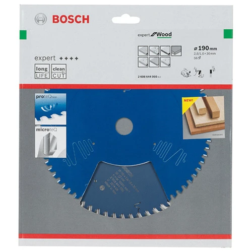 Диск пильный по дереву Bosch 190x30x56Т Expert for Wood (2608644050)