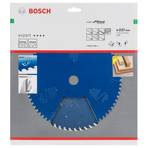 Диск пиляльний по дереву Bosch 237x30x56Т Expert for Wood (2608644068)