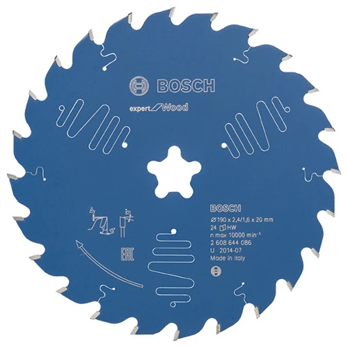 Диск пиляльний по дереву Bosch 190x24Тx1.6 Expert for Wood (2608644086)