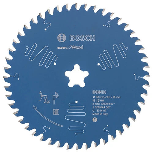 Диск пиляльний по дереву Bosch 190x48Тx1.6 Expert for Wood (2608644087)